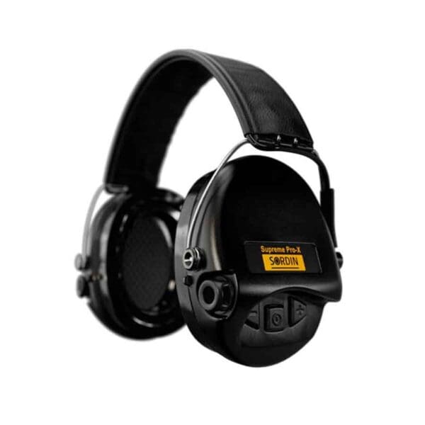 Sordin Supreme Pro-X Electronic Hearing Protection, Headband, LED Light