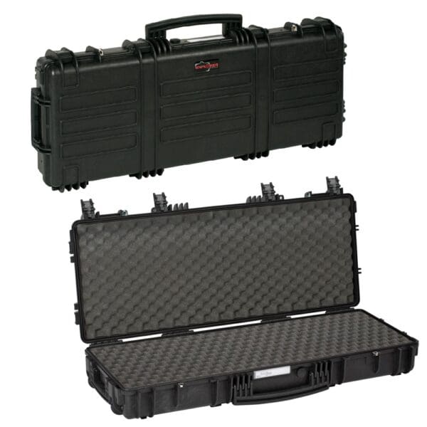 RED EXPLORER HARD CASE 37" - CONVOLUTED FOAM