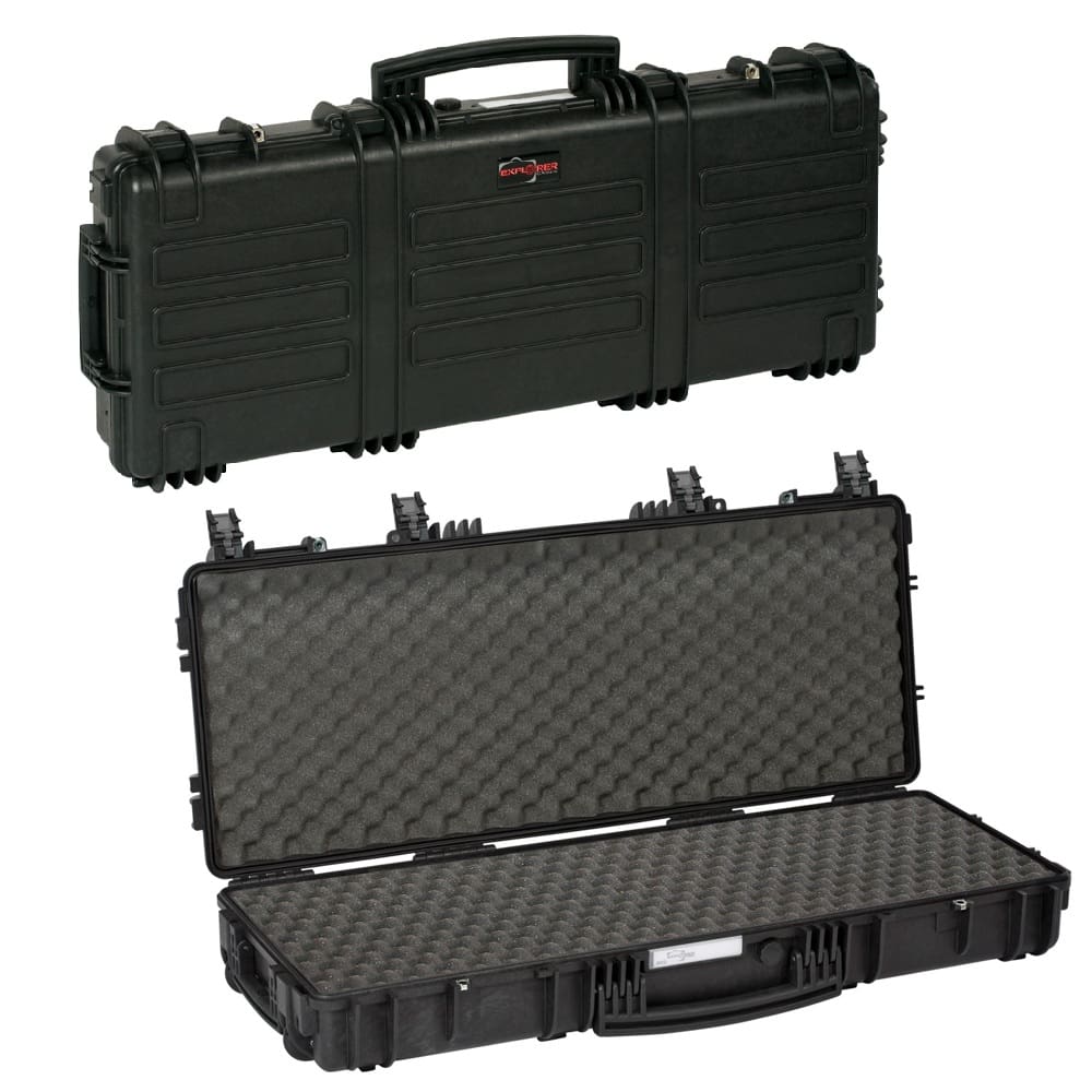 RED EXPLORER HARD CASE 37" - CONVOLUTED FOAM | Norma USA RED EXPLORER HARD CASE 37" - CONVOLUTED FOAM