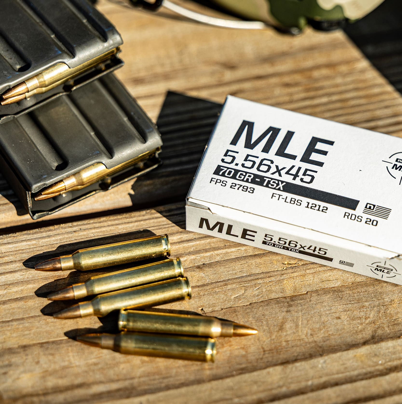 Norma MLE 5.56 TSX 70grain Ammunition Launch
