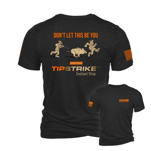 Tipstrike Instant Stop T-Shirt - Black by Nine Line