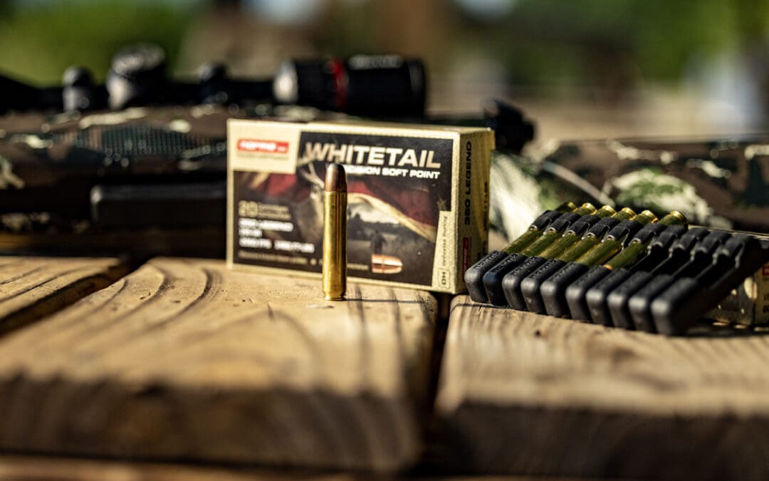 New Norma USA Whitetail .350 Legend 155gr Soft Point Straight-Wall Ammunition