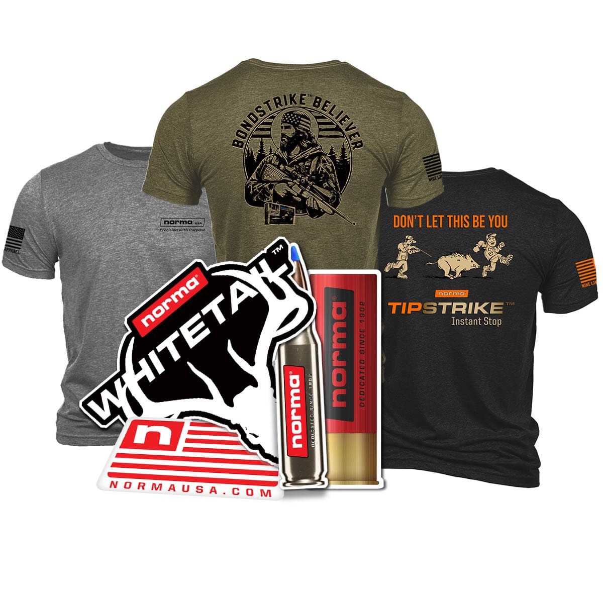 Bondstrike bullets with shadow