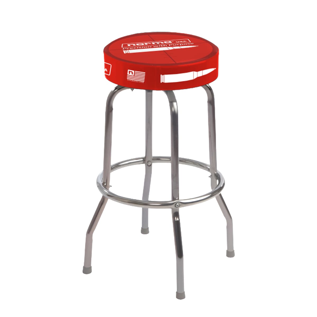 Norma USA Branded Bar Stool | Norma USA Norma USA Branded Bar Stool